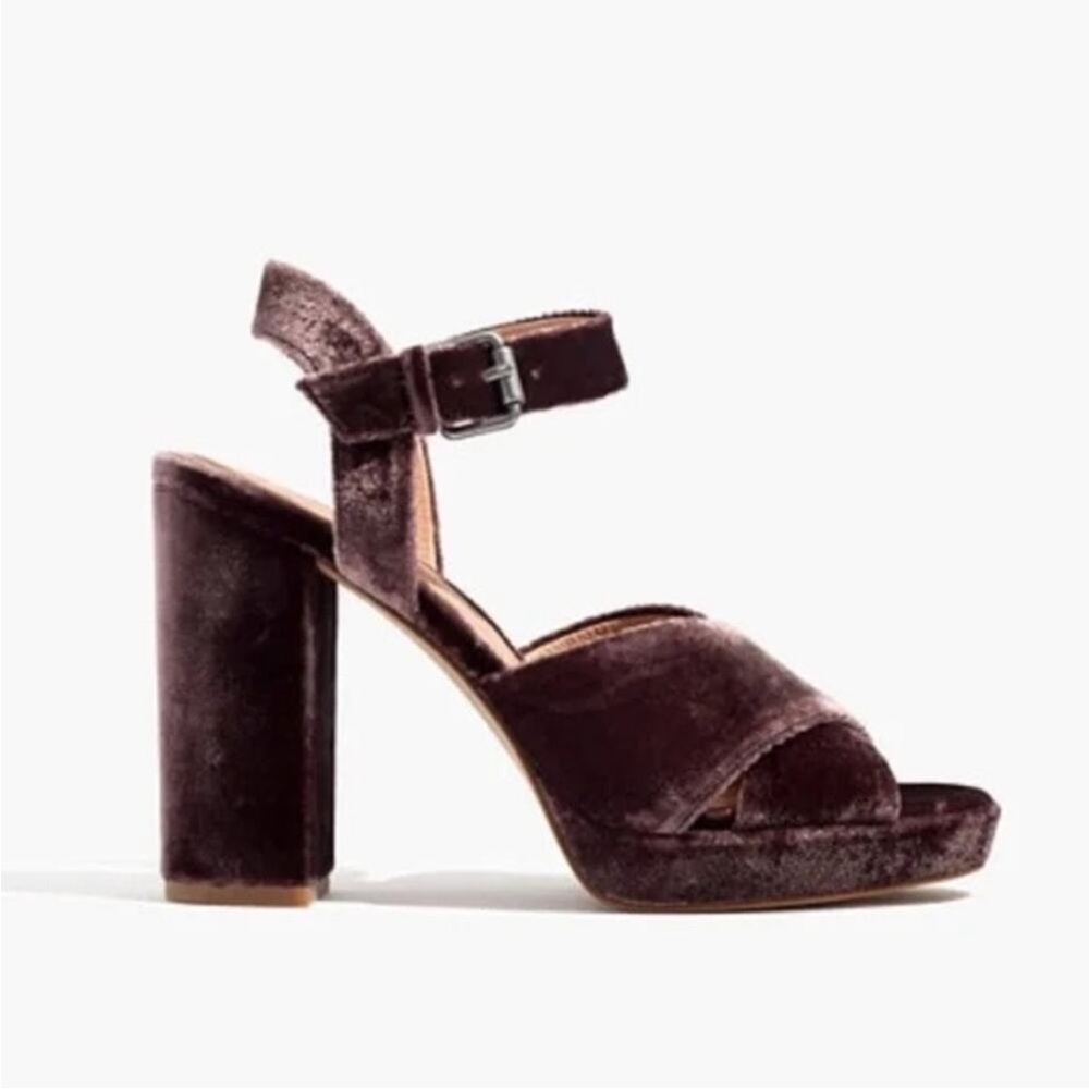 Madewell Brown Block Heel Shoes
